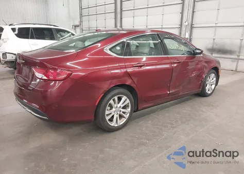 2015 Chrysler 200 Limited z USA, uszkodzony, nr VIN 1C3CCCAB3FN633484